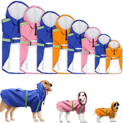 Spring and Summer Dog Raincoat - Wooffy