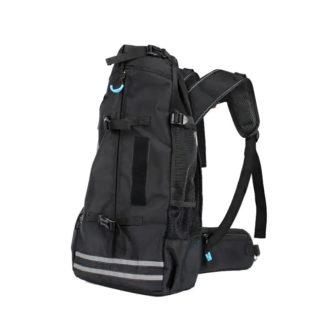 Reflective & Breathable Dog Backpack: Safe & Comfortable Walks & Hikes