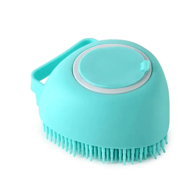 Silicone Bath Brush: Gentle Cleaning & Massage for Dogs