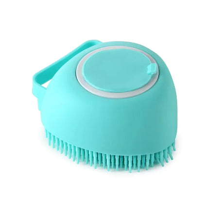 Silicone Bath Brush: Gentle Cleaning & Massage for Dogs