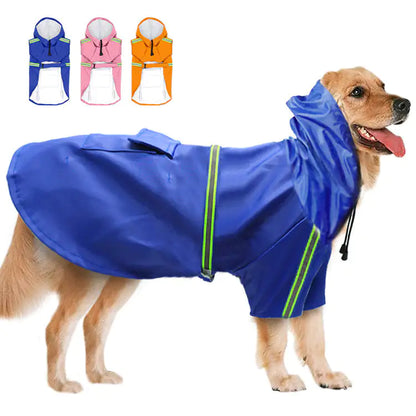 Spring and Summer Dog Raincoat - Wooffy