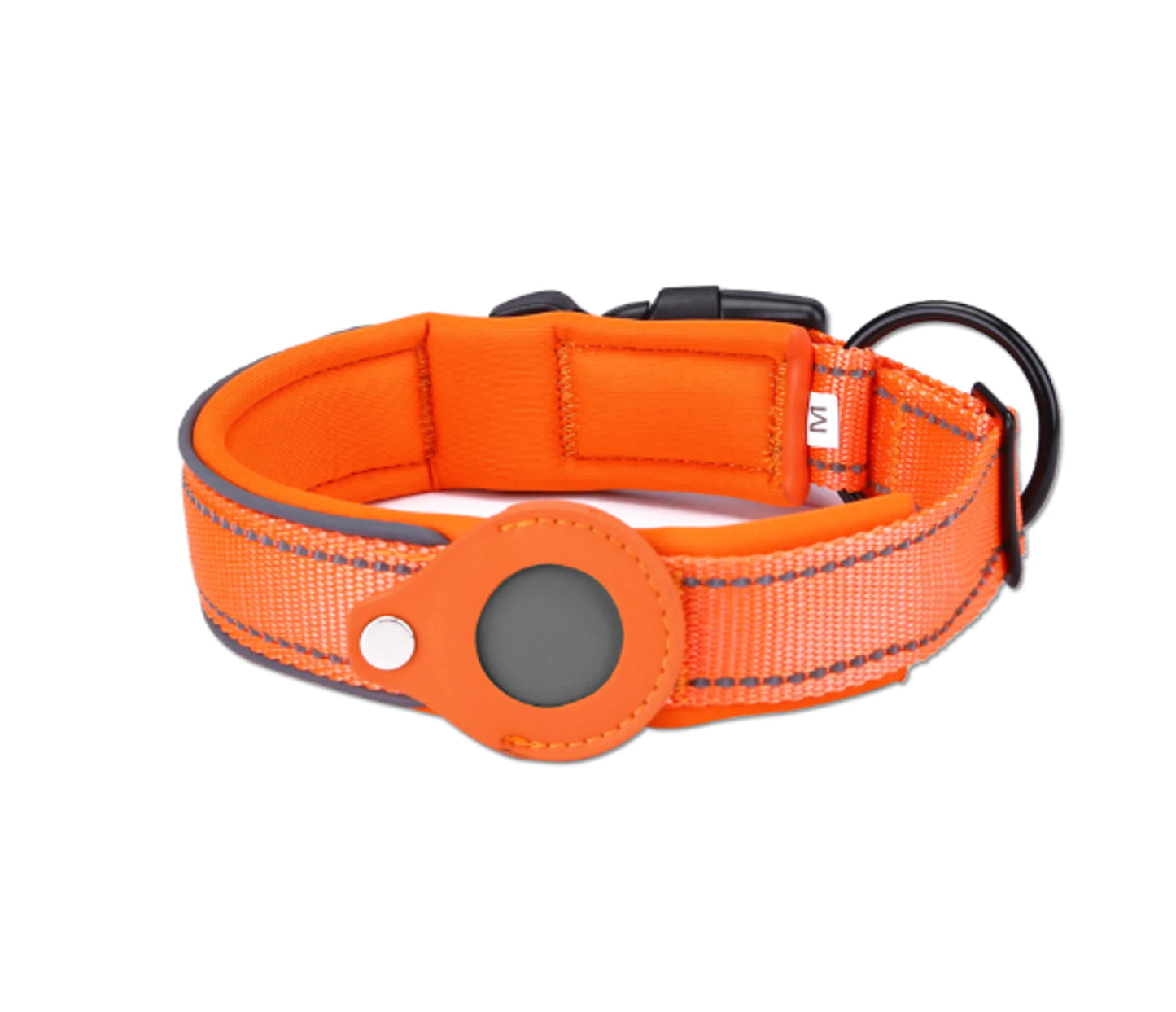 Secure & Durable Airtag Dog Collar: Built for Comfort & All-Day Adventures