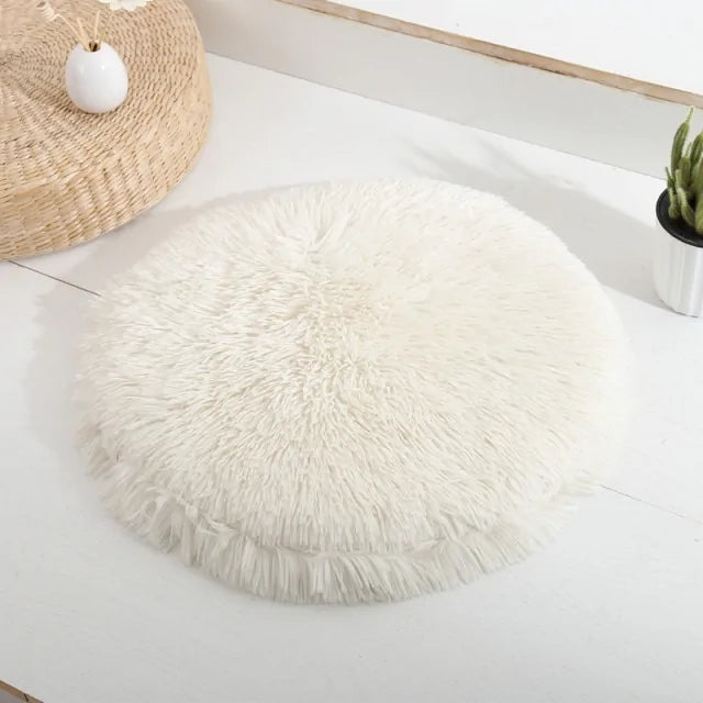 Durable & Washable: Round Dog Bed for Long-Lasting Comfort