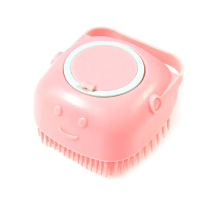 Silicone Bath Brush: Gentle Cleaning & Massage for Dogs