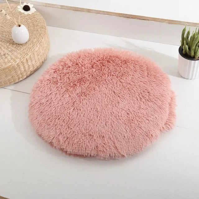 Durable & Washable: Round Dog Bed for Long-Lasting Comfort