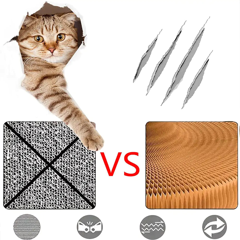 Play & Protect: 2-in-1 Cat Scratcher for Happy Claws & Happy Homes