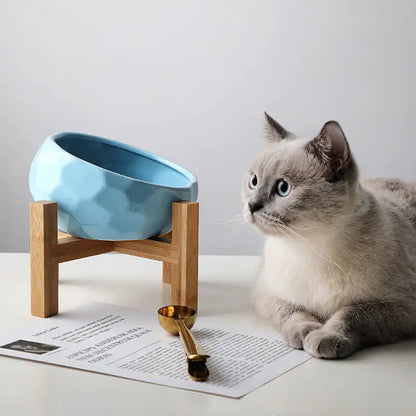 Purr-fect Cat Bowl: Stylish Design for Mealtime Happiness