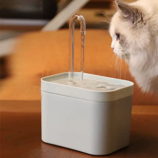 Automatic Cat Water Fountain Dispenser Keeps Water Fresh & Pets Happy