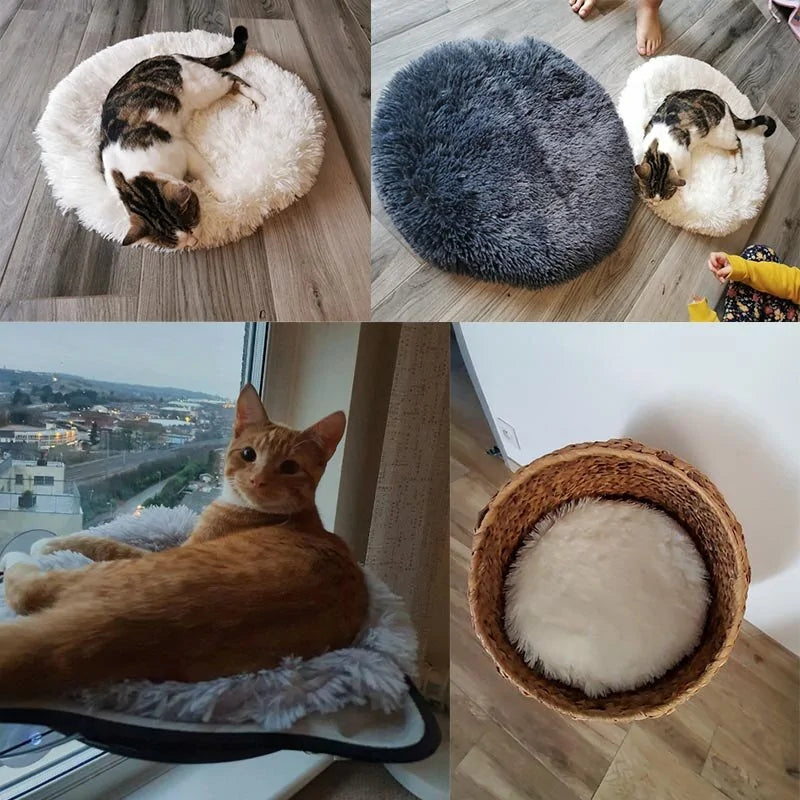 Durable & Washable: Round Dog Bed for Long-Lasting Comfort